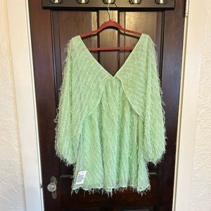ASOS feather dress
